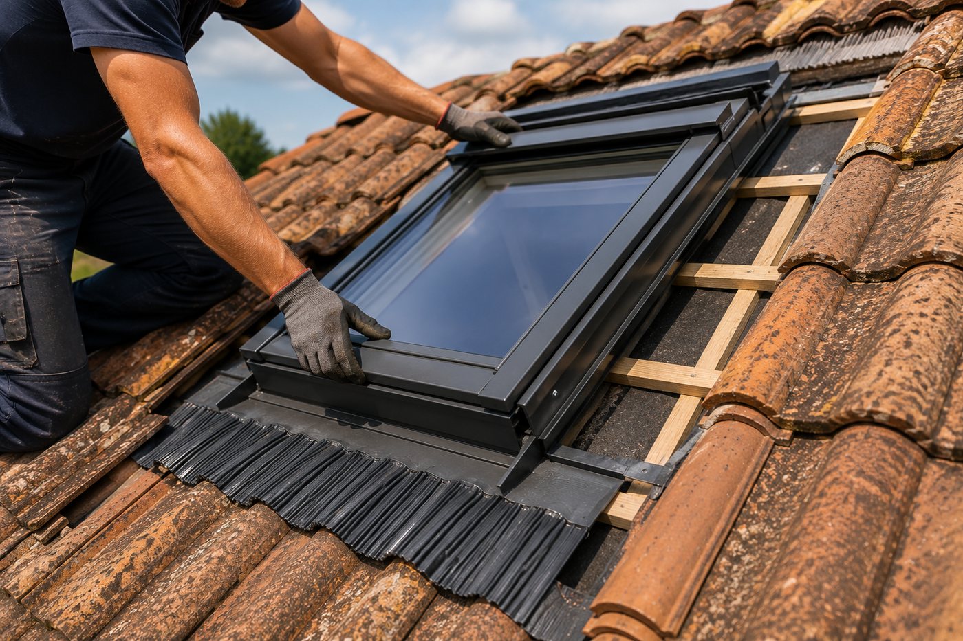 Installation et remplacement de Velux — Hoffmann Rénovation, Saint-Santin-Cantalès